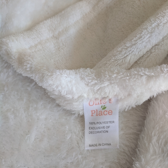 Baby hooded towel and blanket - Picture 2 of 4